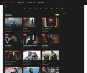 Watchgameofthrones.tv(watchgameofthrones) Screenshot