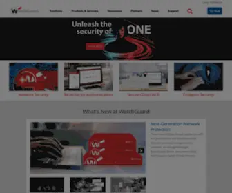 Watchguard.com(Network, Wi-Fi, Identity, and Endpoint Security Solutions) Screenshot