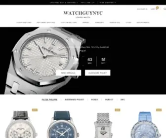 Watchguynyc.com(Unworn) Screenshot