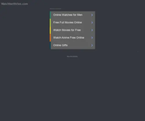 Watchherthrive.com(watchherthrive) Screenshot
