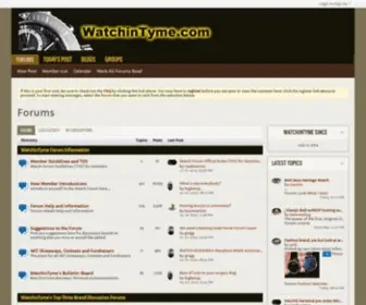 Watchintyme.com(WatchinTyme) Screenshot