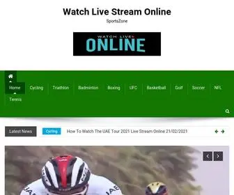 Watchliveonline.net(Watch Live Stream Online) Screenshot