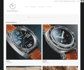 Watchmark-Store.com(Bringing you worldwide unique & personalised timepieces WatchMark) Screenshot