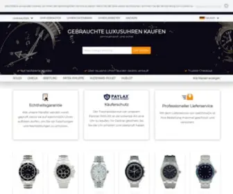 Watchme24.com(Gebrauchte Luxusuhren kaufen) Screenshot