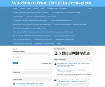 Watchmenfromisraelinjerusalem.com Screenshot