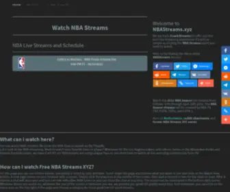 Watchnbastreams.com(The good ol' Crackstreams) Screenshot