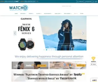 Watcho.co.uk(Specialist in watches (The Watch & Clock Shop)) Screenshot