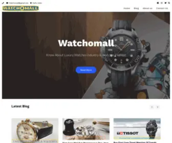 Watchomall.in(Know About Luxury Watches industry & Watches Fashion) Screenshot