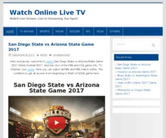Watchonlinelivetv.com(Watch Live TV Online) Screenshot