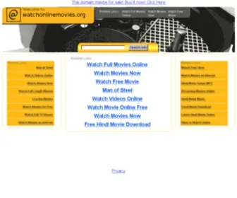 Watchonlinemovies.org(Watchonlinemovies) Screenshot
