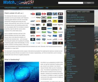 Watchoutsideus.com(If you want to watch your favorite channels outside the US) Screenshot