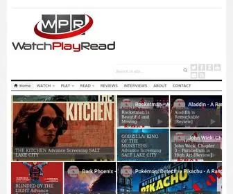 Watchplayread.com(It's What We Do) Screenshot