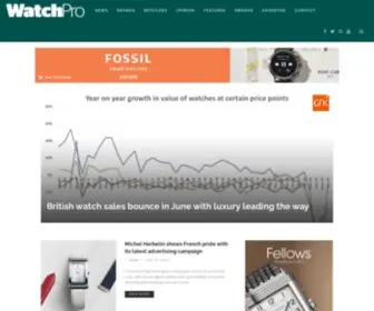 Watchpro.com(Homepage) Screenshot