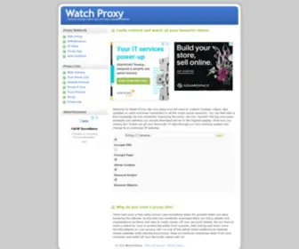 Watchproxy.com(Watch Proxy) Screenshot