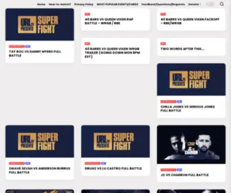 Watchrapbattles.com(Watch Bootleg Rap Battles) Screenshot