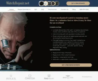 Watchrepair.net(Watch Repair) Screenshot
