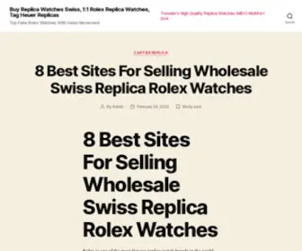 Watchreplica.cn(Buy Replica Watches Swiss) Screenshot