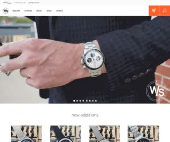 Watchsteez.com(Rare and affordable vintage watches) Screenshot