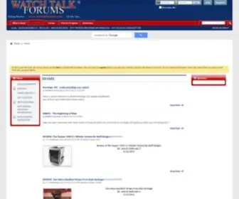 Watchtalkforums.info(WATCH TALK FORUMS) Screenshot