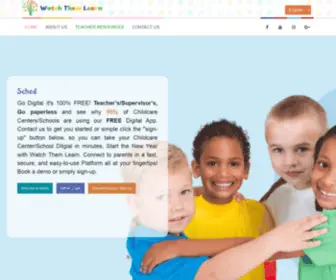 Watchthemlearn.com(The Child Care Management Software) Screenshot