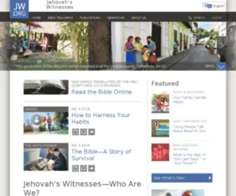 Watchtower.org(Jehovah’s Witnesses) Screenshot