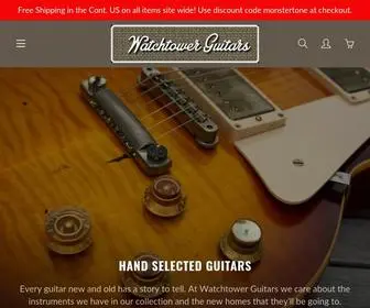 Watchtowerguitars.com(Watchtower Guitars) Screenshot