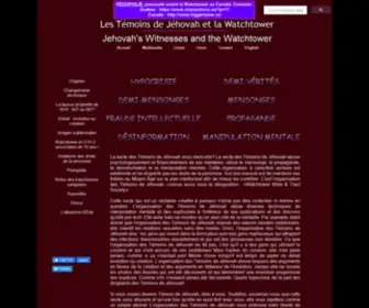 Watchtowerlies.com(Témoins) Screenshot