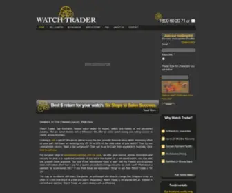 Watchtrader.com.au Screenshot