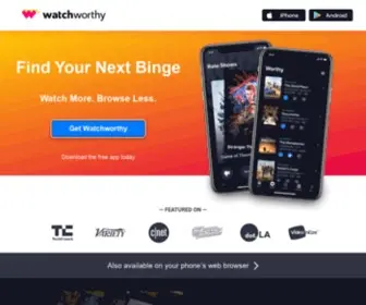 Watchworthy.app(Watchworthy Demo) Screenshot