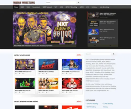 Watchwrestling.la(Watch Wrestling Online) Screenshot