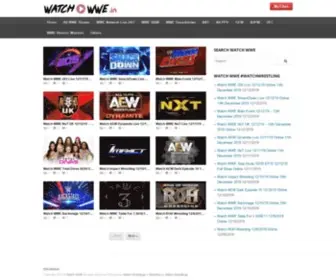Watchwrestlings.in(FREE WWE Raw) Screenshot