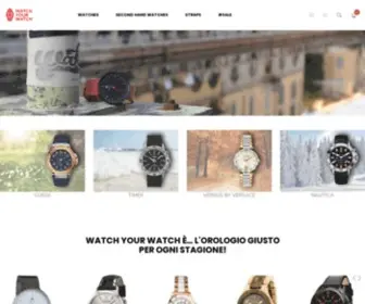 Watchyourwatch.eu(I migliori marchi di orologi online) Screenshot