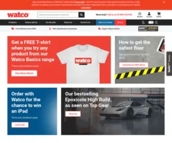 Watco.co.uk(Industrial Floor Coatings) Screenshot