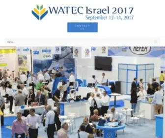 Watec-Israel.com(Watec IsraelThe 8th World Water Technology and Environmental Control Conference and Exhibition) Screenshot