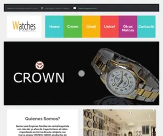 Watelec.com.ar(WATCHES & ELECTRONICS S.A) Screenshot