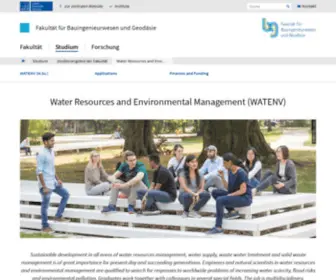 Watenv.de(Water Resources and Environmental Management (WATENV) ) Screenshot