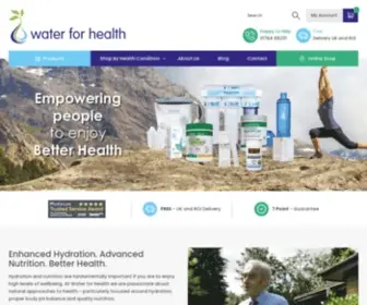 Water-For-Health.co.uk(Water for Health) Screenshot