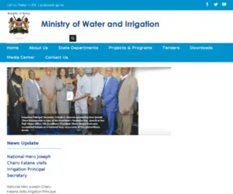 Water.go.ke(Ministry of Water) Screenshot