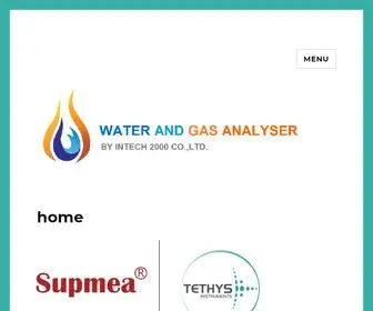 Waterandgas-Analyser.com(Water and Gas Analyser) Screenshot