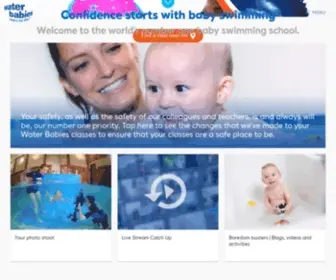 Waterbabies.ca(Water Babies) Screenshot