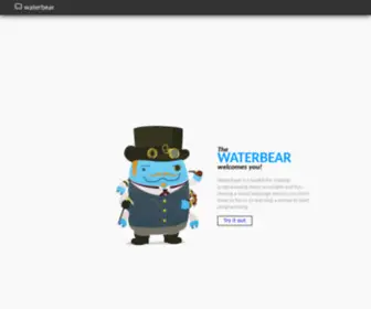 Waterbearlang.com(Waterbear) Screenshot