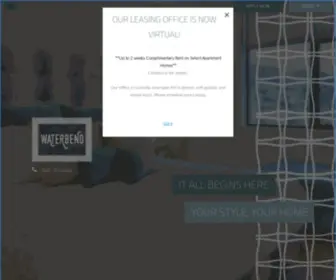 Waterbendsf.com(Bayview San Francisco Apartments for Rent) Screenshot