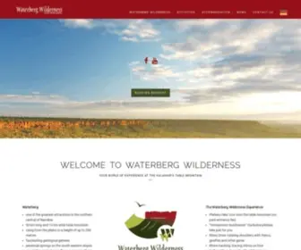 Waterberg-Wilderness.com(Experience the Waterberg in our private nature reserve) Screenshot