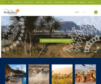 Waterbergtourism.com(Waterberg Tourism) Screenshot