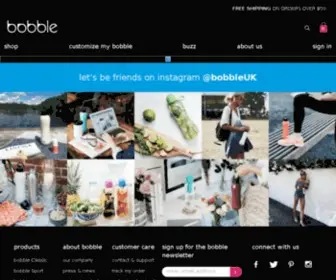 Waterbobble.com(Bobble) Screenshot