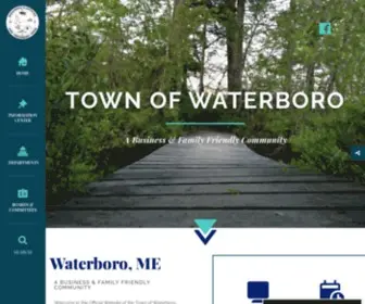 Waterboro-ME.net(Waterboro, ME) Screenshot