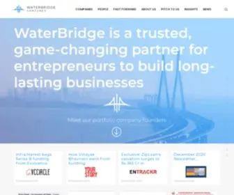 Waterbridge.vc(Venture Catalyst for Tech Entrepreneurship in India) Screenshot