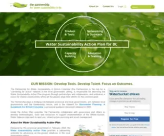 Waterbucket.ca(The Partnership) Screenshot