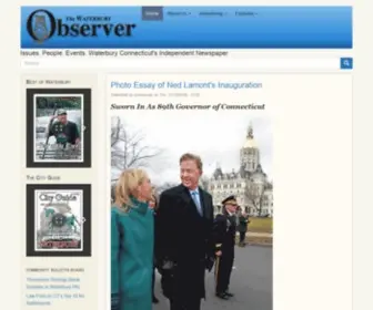 Waterburyobserver.org(The Waterbury Observer) Screenshot