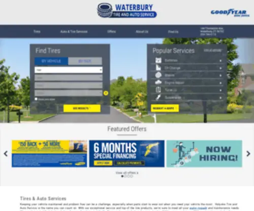 Waterburytire.net(Waterburytire) Screenshot